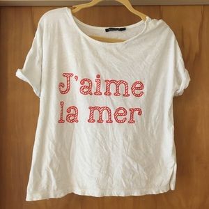 J’aime le Mer Tshirt - French shirt